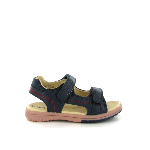 Kickers enfant sandales platino bleuE142901_2
