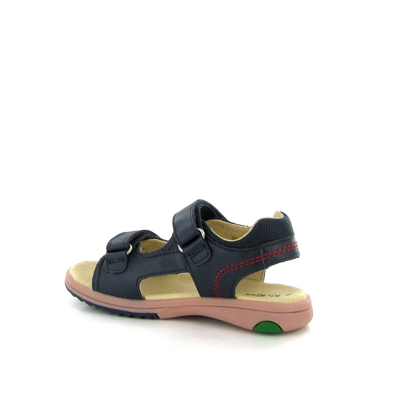 Kickers enfant sandales platino bleuE142901_3