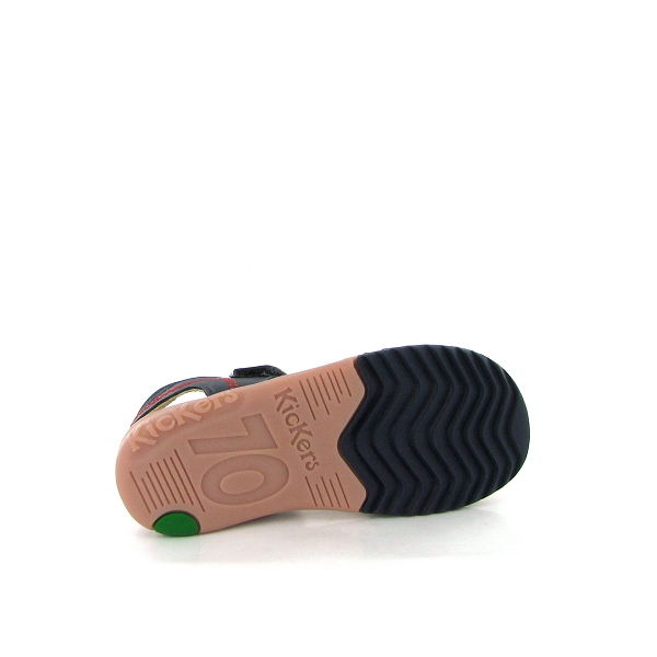 Kickers enfant sandales platino bleuE142901_4