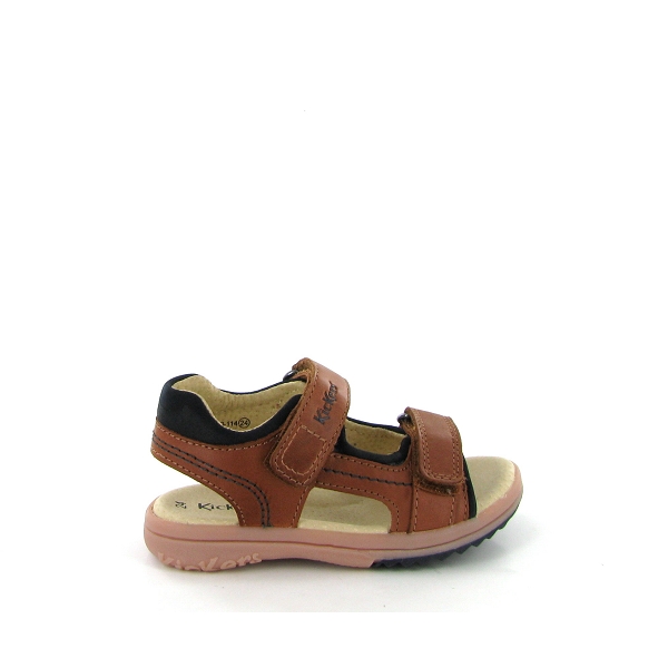 Kickers enfant sandales platino camelE142902_2