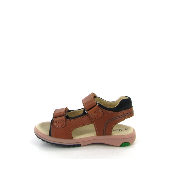 Kickers enfant sandales platino camelE142902_3