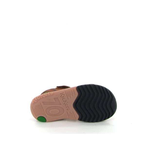 Kickers enfant sandales platino camelE142902_4
