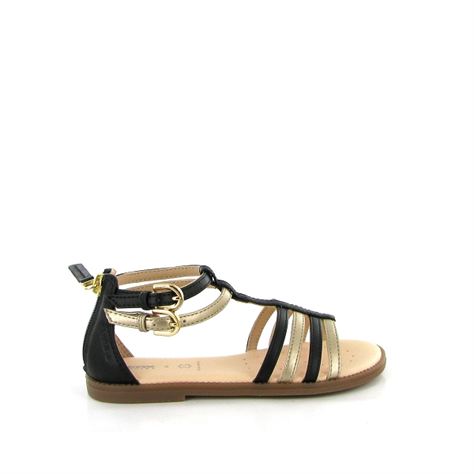 Geox enfant nu pied sandale karly fill j7235d noirE146201_2