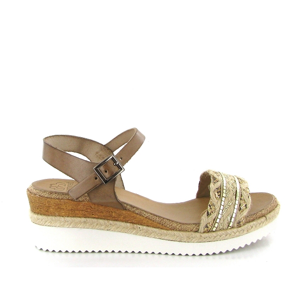 Porronet nu pieds et sandales fi2636 marronE148201_2