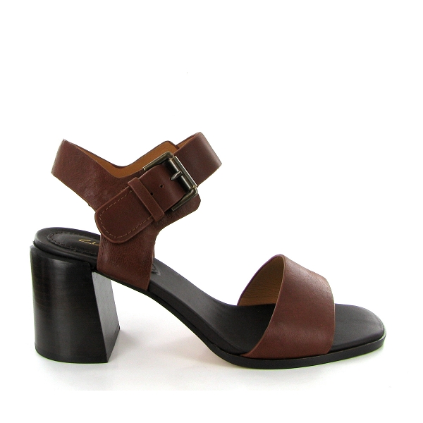 Clarks nu pieds et sandales landra 70 strap marronE150001_2
