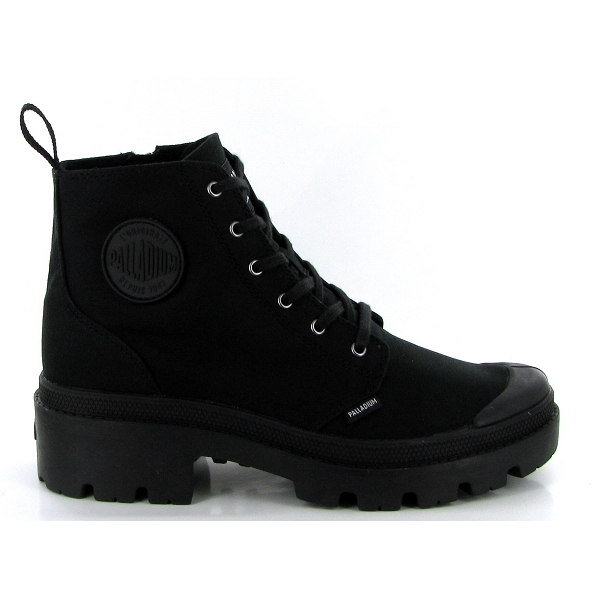 Palladium bottines et boots pallabase twill noirE150601_2