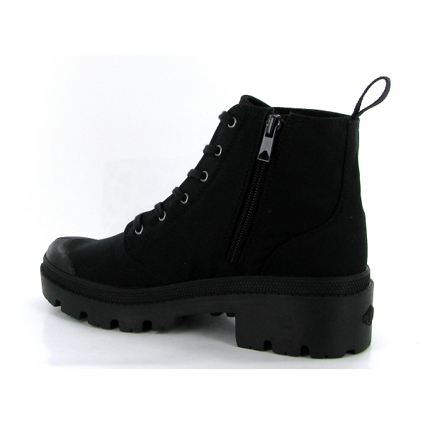 Palladium bottines et boots pallabase twill noirE150601_3