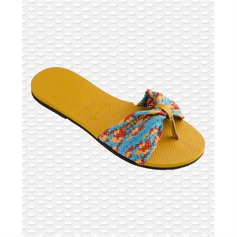 Havaianas tong you st tropez mesh 4145827 0486 jauneE163101_5