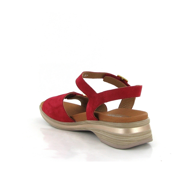 Mephisto nu pieds et sandales felina rougeE199301_3