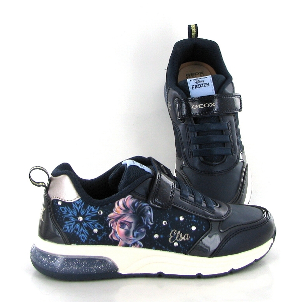 Geox enfant sneakers spaceclub reine des neiges j268vd bleuE219201_2