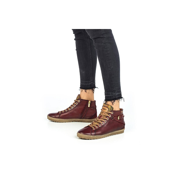 Pikolinos bottines et boots lagos 9017312 bordeauxE229901_3