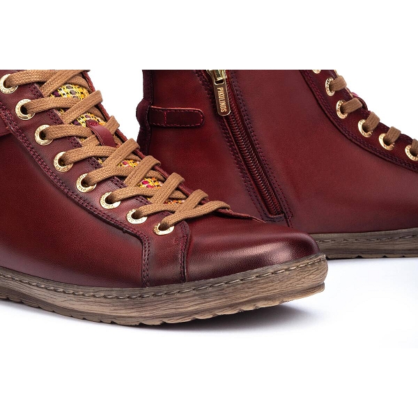 Pikolinos bottines et boots lagos 9017312 bordeauxE229901_5