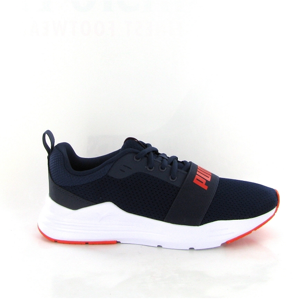 Puma  enfant sneakers puma wired run jr bleuE260101_2