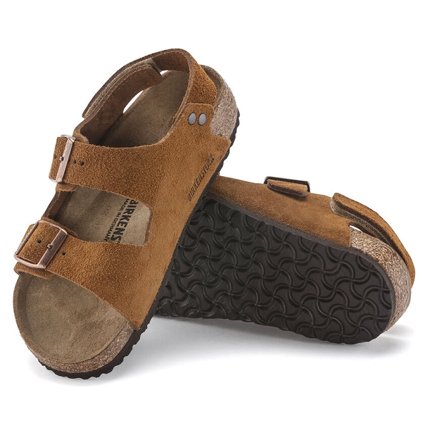 Birkenstock nu pieds et sandales milano kids 1024461 marronE267701_2