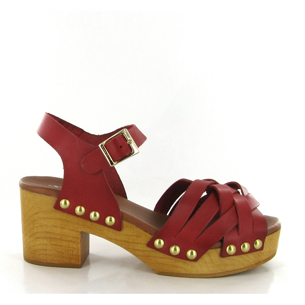 Xapatan nu pieds et sandales 1880 rougeE277101_2