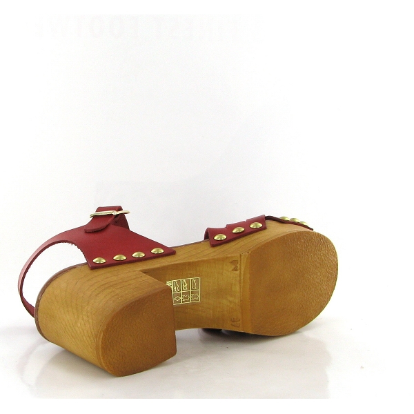 Xapatan nu pieds et sandales 1880 rougeE277101_4