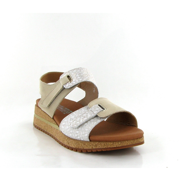 Mephisto nu pieds et sandales jade blancE283501_1