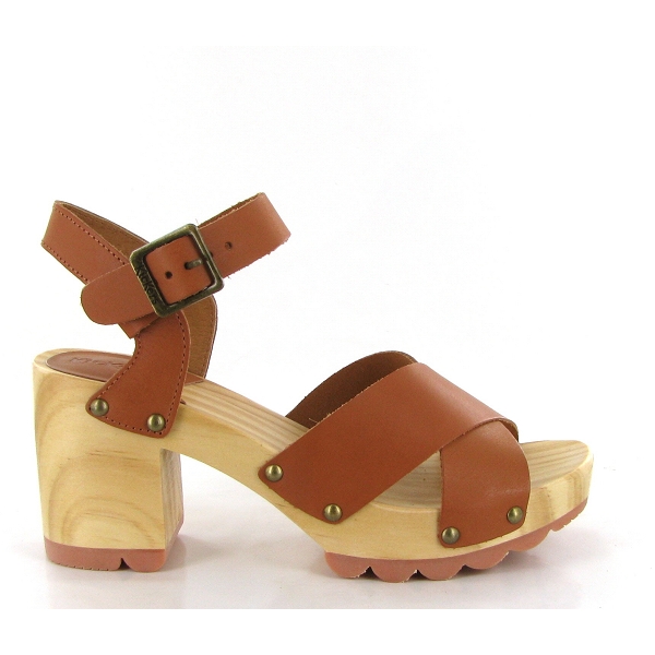 Kickers nu pieds et sandales kick wise camelE289601_2