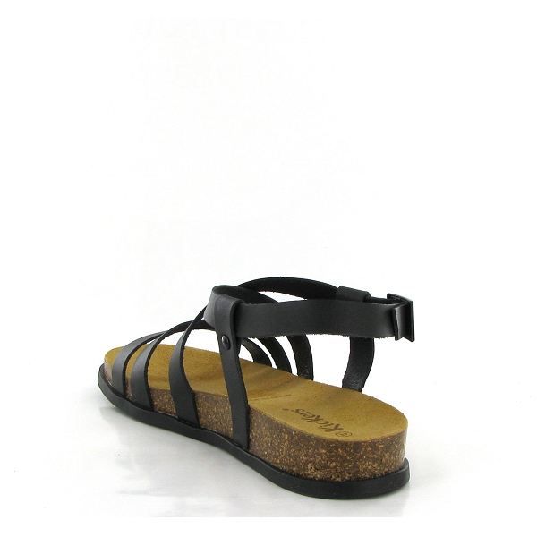 Kickers nu pieds et sandales kick alice noirE289802_3