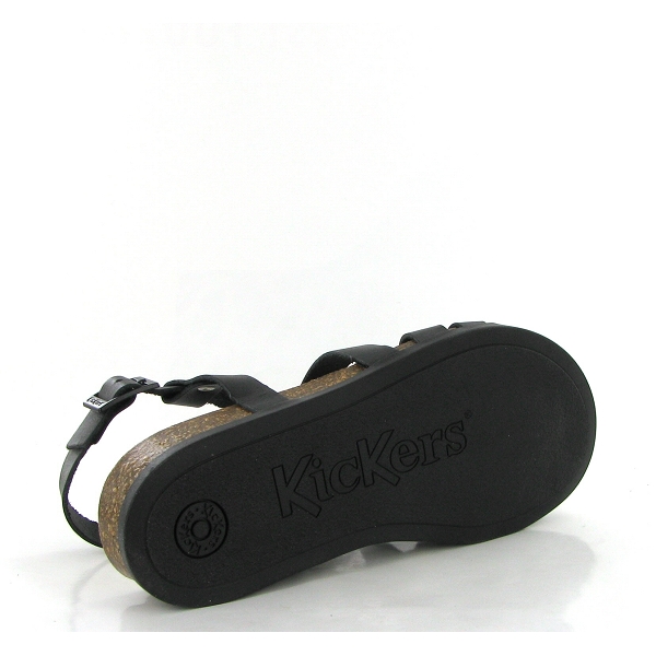 Kickers nu pieds et sandales kick alice noirE289802_4