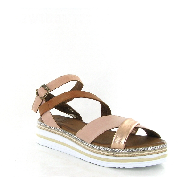 Bueno lune et lautre nu pieds et sandales colchique roseE295401_1