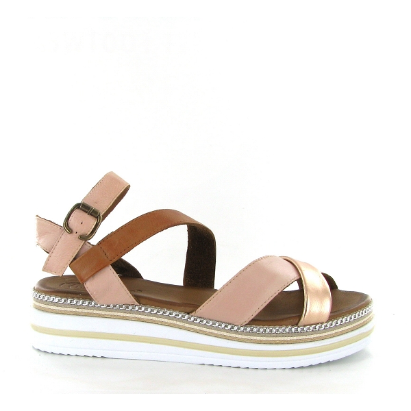 Bueno lune et lautre nu pieds et sandales colchique roseE295401_2