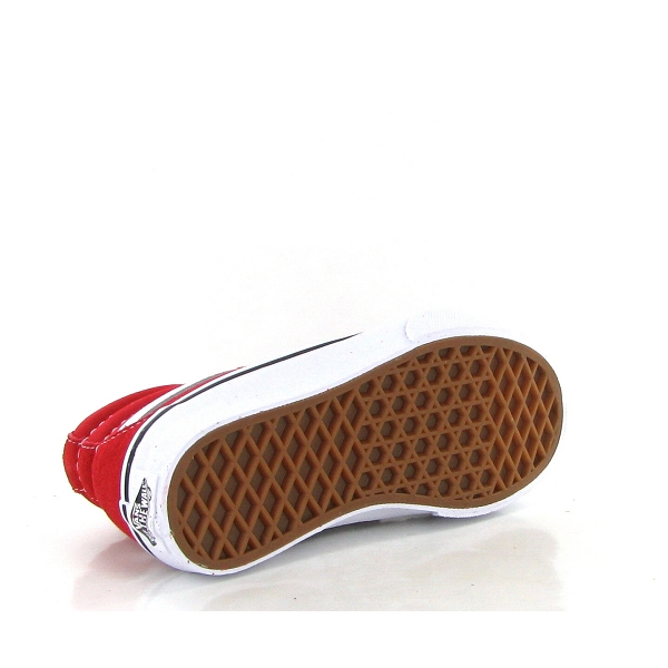 Vans enfant sneakers sk8 mid reissue vn00018th1n1 rougeE310901_4