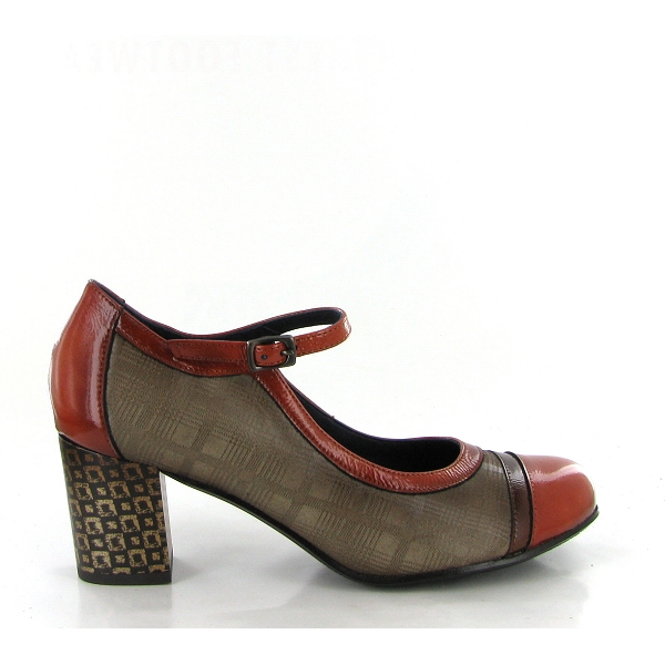 Dorking escarpins rodin d8669 orangeE331501_2