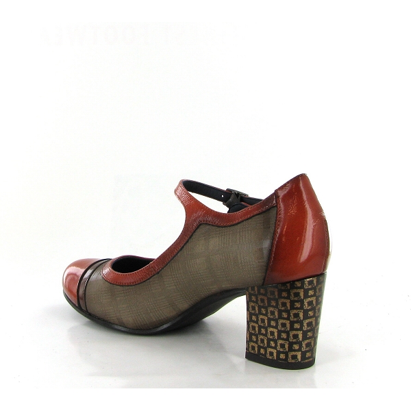 Dorking escarpins rodin d8669 orangeE331501_3