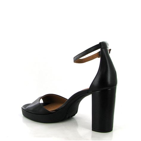 Geox nu pieds et sandales walk pleasure d45b6d noirE350002_3