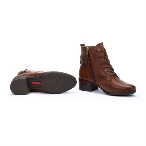 Pikolinos bottines et boots malaga w6w8996c1 marronE421401_4
