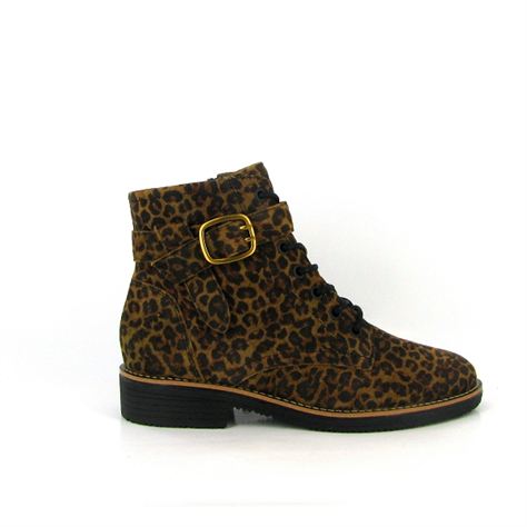 Fugitive bottines et boots gency leopardE423701_2