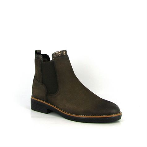Fugitive bottines et boots genoi marronE423902_1