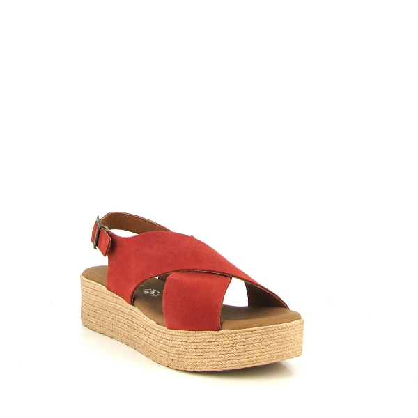 Xapatan nu pieds et sandales 2041 rougeE432102_1