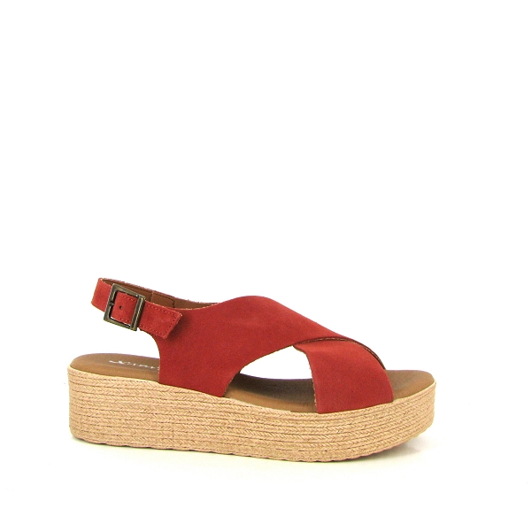 Xapatan nu pieds et sandales 2041 rougeE432102_2