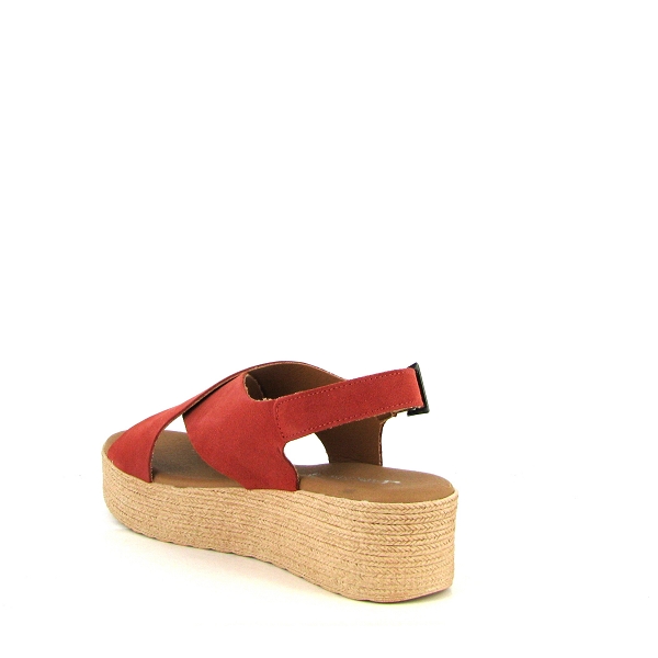 Xapatan nu pieds et sandales 2041 rougeE432102_3