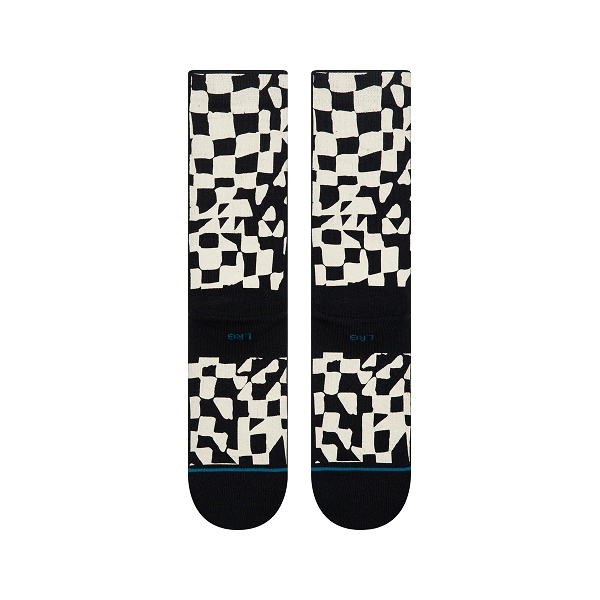 Stance famille wave check crew noirE444001_3