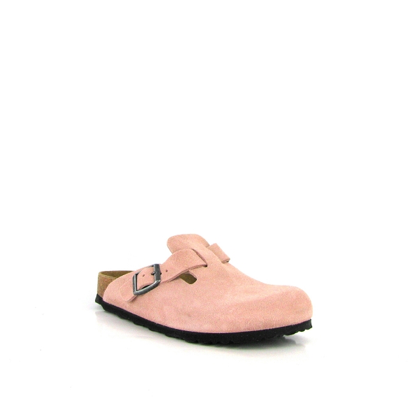 Birkenstock sabot boston suede 1031635 roseE447401_1