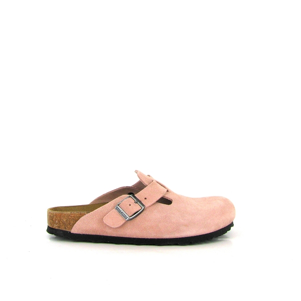 Birkenstock sabot boston suede 1031635 roseE447401_2