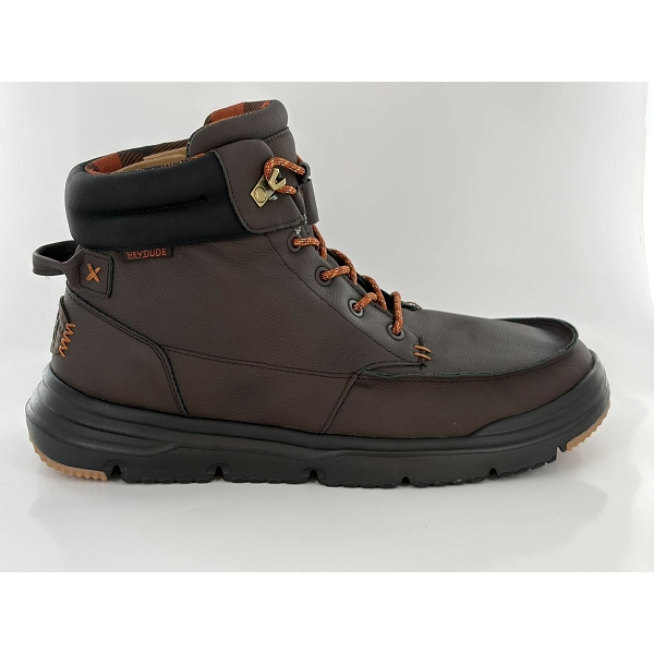 Hey dude bottines et boots bradley 2 classic 45656 marronE452301_2