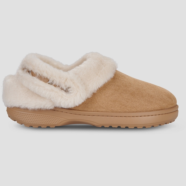 Crocs fermees unfurgettable vegan suede beigeE454401_2
