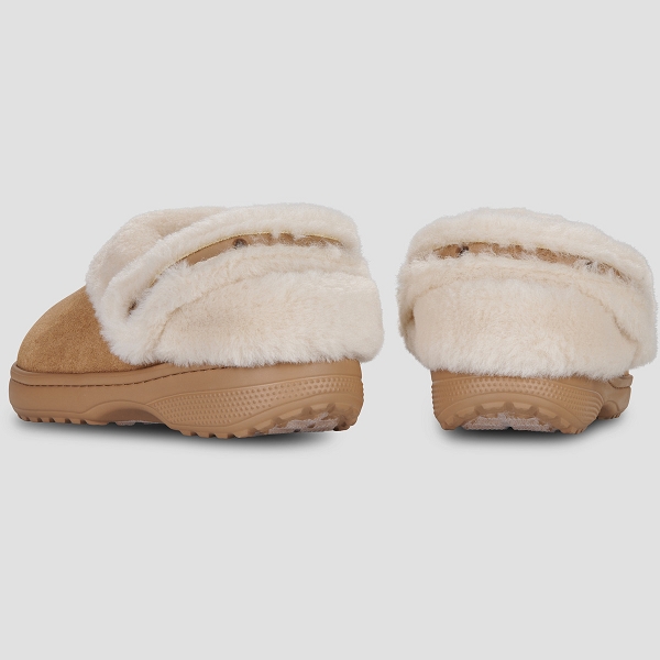 Crocs fermees unfurgettable vegan suede beigeE454401_3