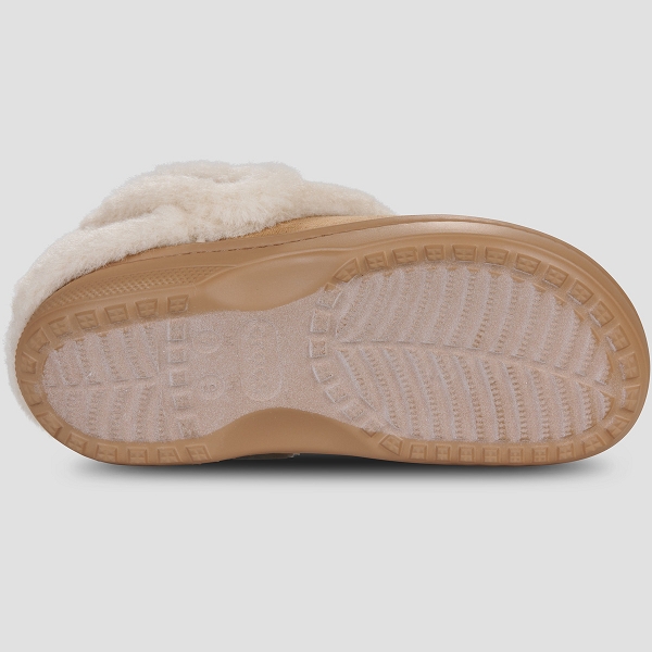 Crocs fermees unfurgettable vegan suede beigeE454401_4