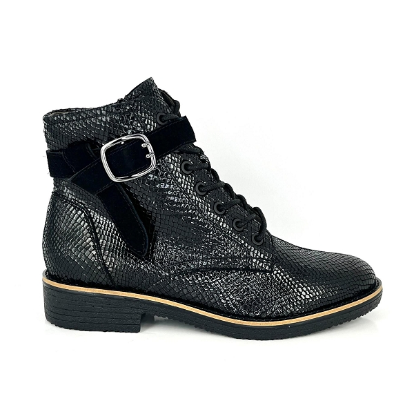 Fugitive bottines et boots gency noirE468101_2