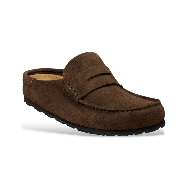 Birkenstock mules naples wrapped 1031605 marronE470201_2