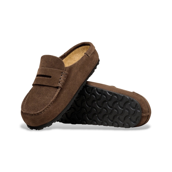 Birkenstock mules naples wrapped 1031605 marronE470201_4