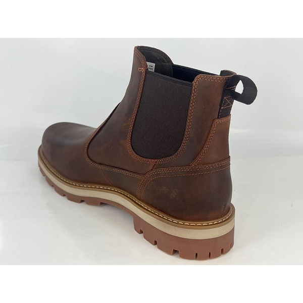 Timberland bottines et boots mid chelsea boot rust marronE482301_3