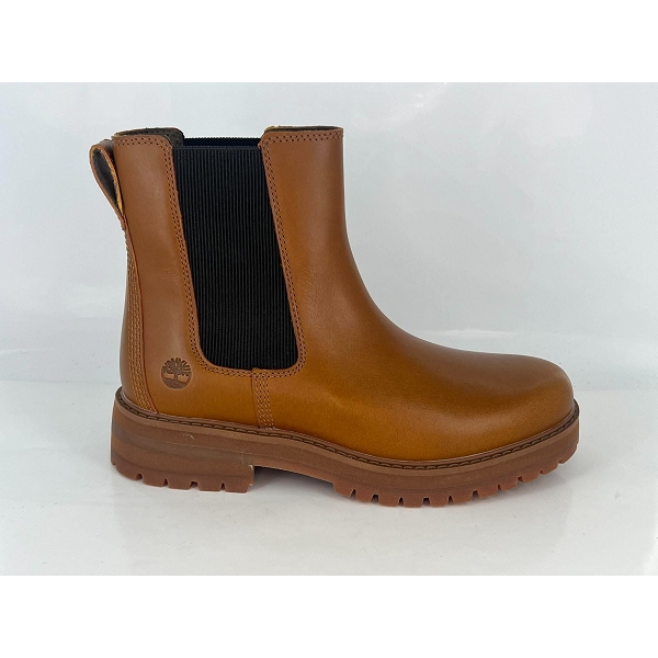 Timberland bottines et boots hayd mid chelsea boot marronE483001_2