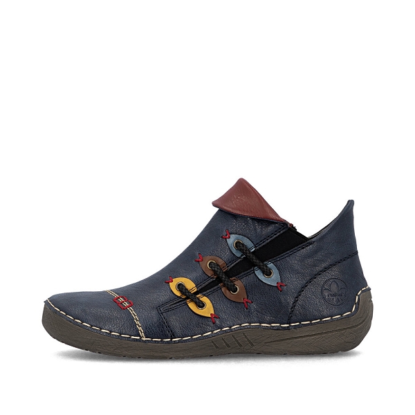 Rieker bottines et boots 72581 14 bleuF003601_2
