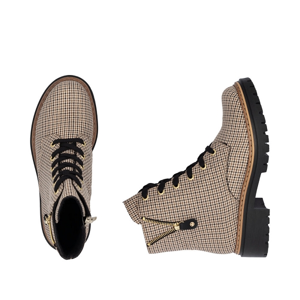 Rieker bottines et boots 72617 60 beigeF003701_5